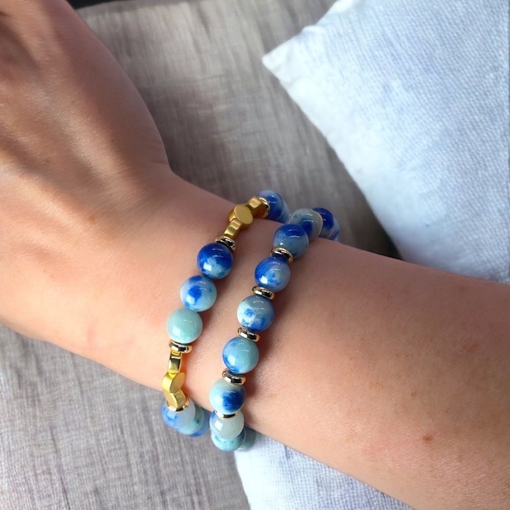NWT Wool + Pepper Co. The Little Mermaid Inspired Bracelet Stack - Under The Sea - Picture 3 of 3